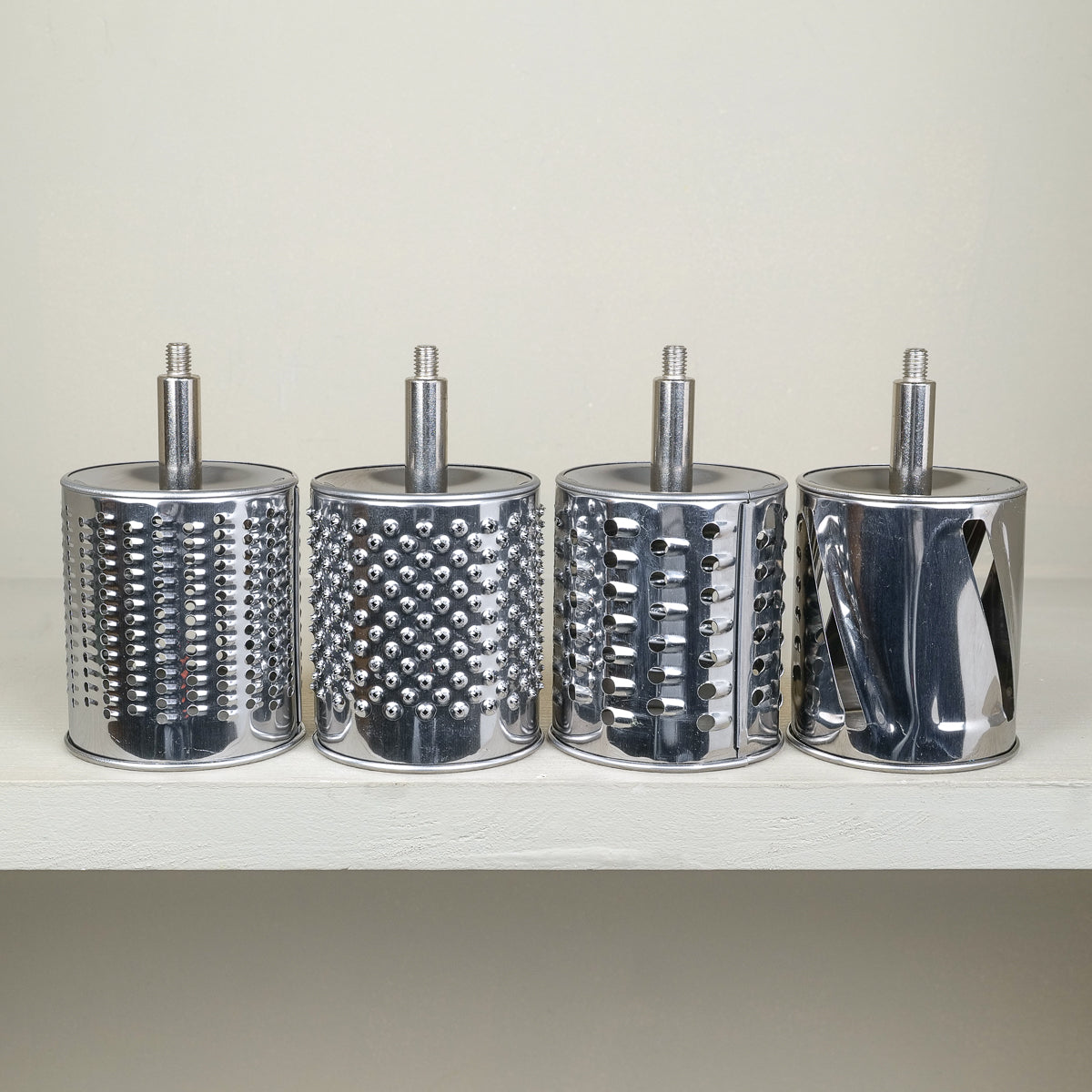 4-Drum Rotary Grater