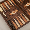 Rosewood backgammon