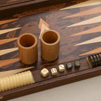 Rosewood backgammon