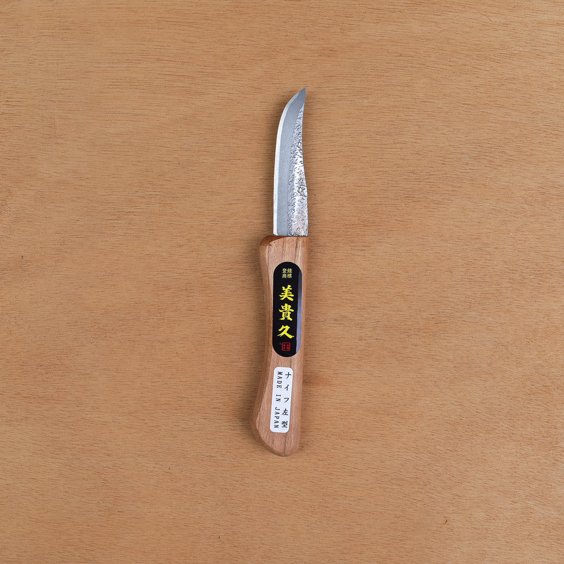 Japanese Wood Carving Knife, Blue Paper Steel - Mikikichan