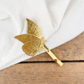 Brass picture hook butterfly