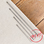 Straight trussing needle in stainless steel