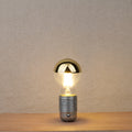 E27 gold cap LED bulb