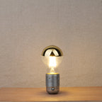 E27 gold cap LED bulb