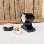 Wall lamp with mounting brackets