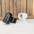 Wall lamp with mounting brackets