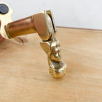 Shutter stop with shepherdess head