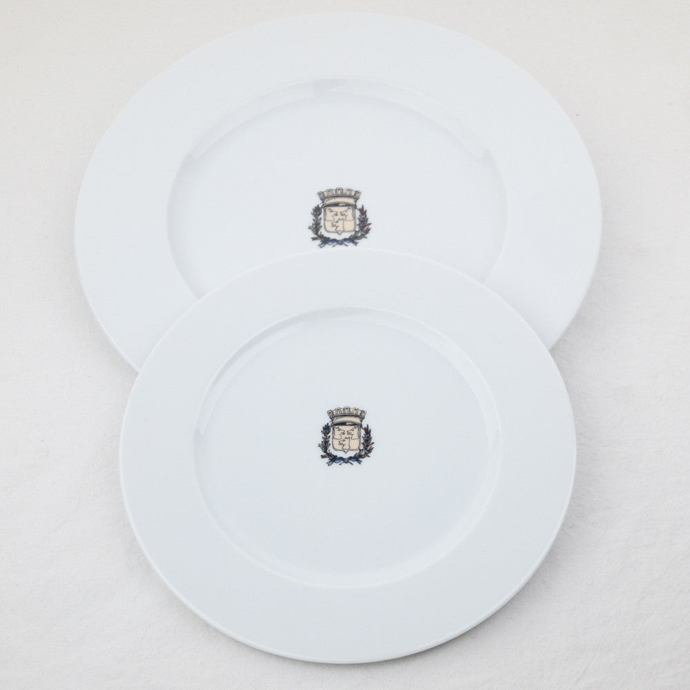 Assiette à dessert blanche Maison Empereur Ø20 cm