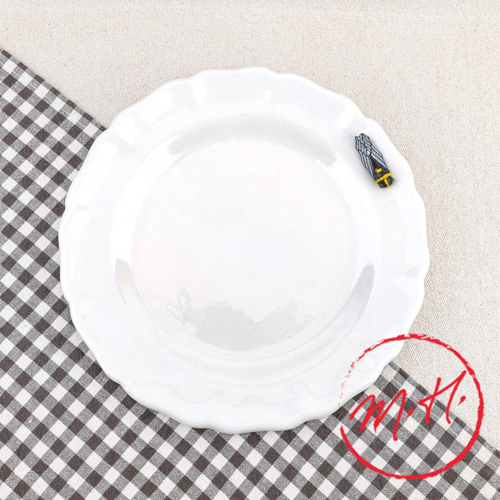 Cigale dessert plate