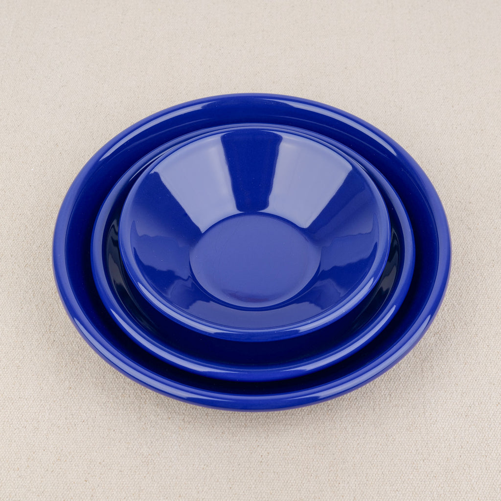 Assiette à dessert émaillée Ø21 cm
