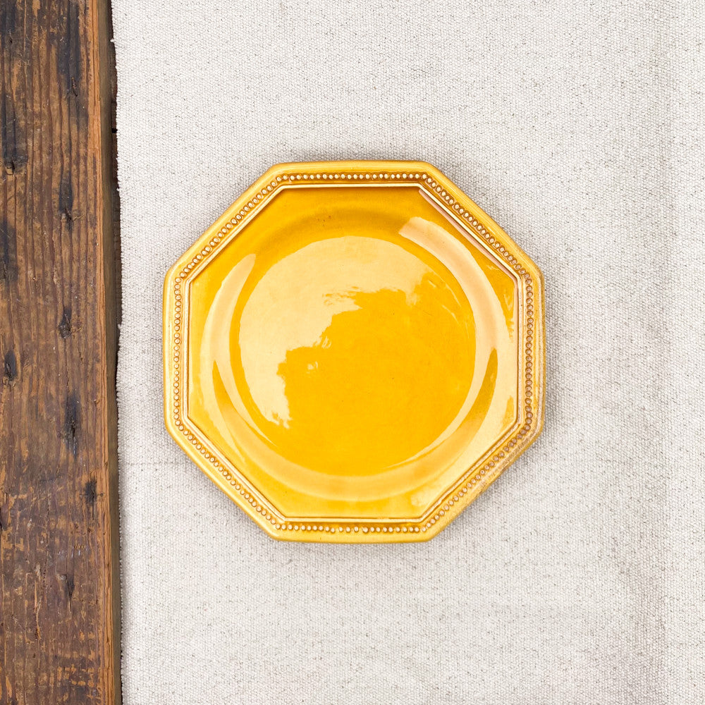 Assiette à dessert Louis XVI Perlé Pichon