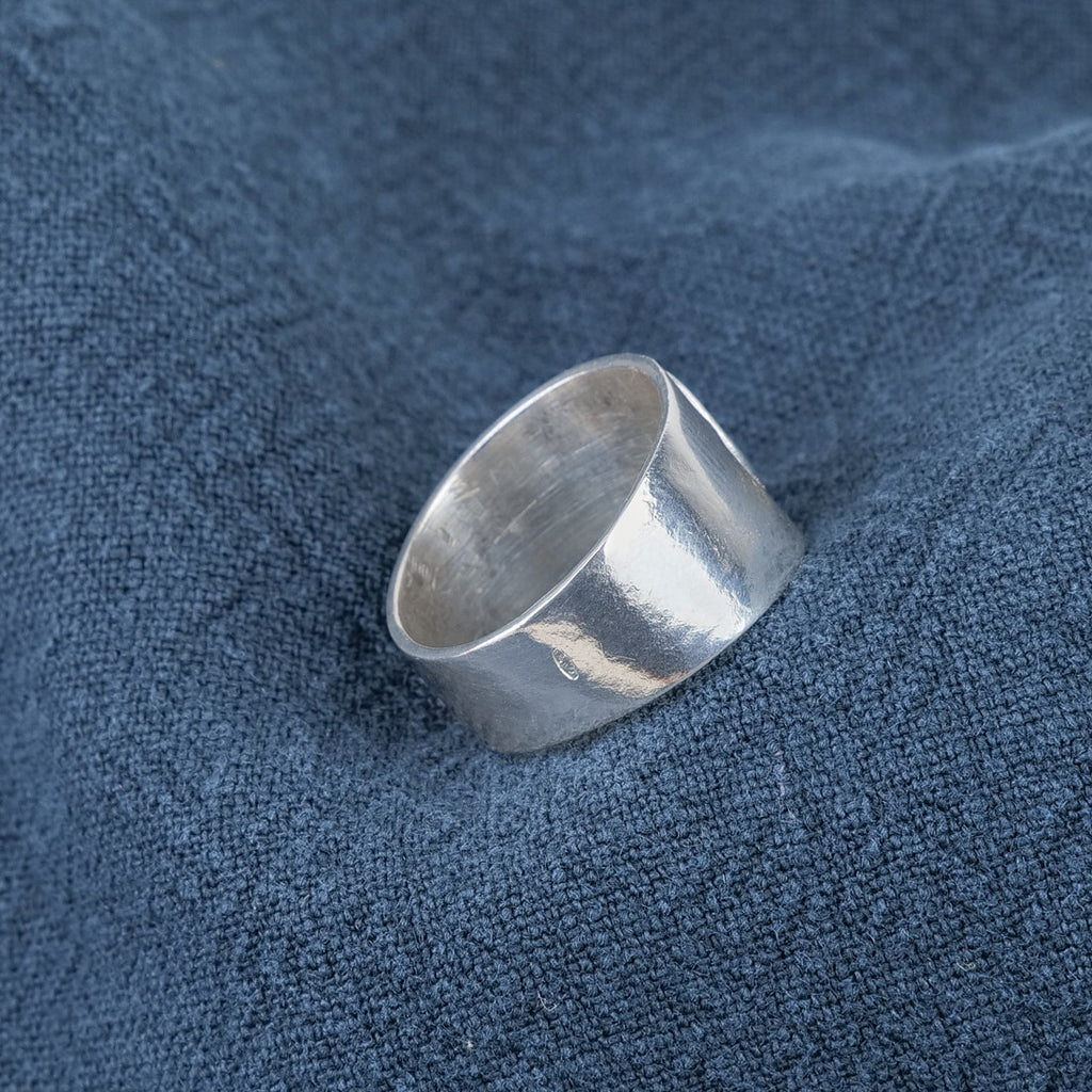 Silver Camargue Cross Ring