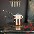 Bain-marie en cuivre étamé Mauviel