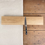 Oak magnetic knife bar 48cm