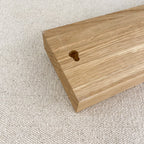 Wooden magnetic knife bar 48cm