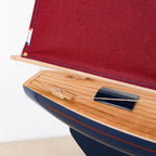 Tirot wooden sailing boat details