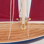 Tirot wooden sailing boat details