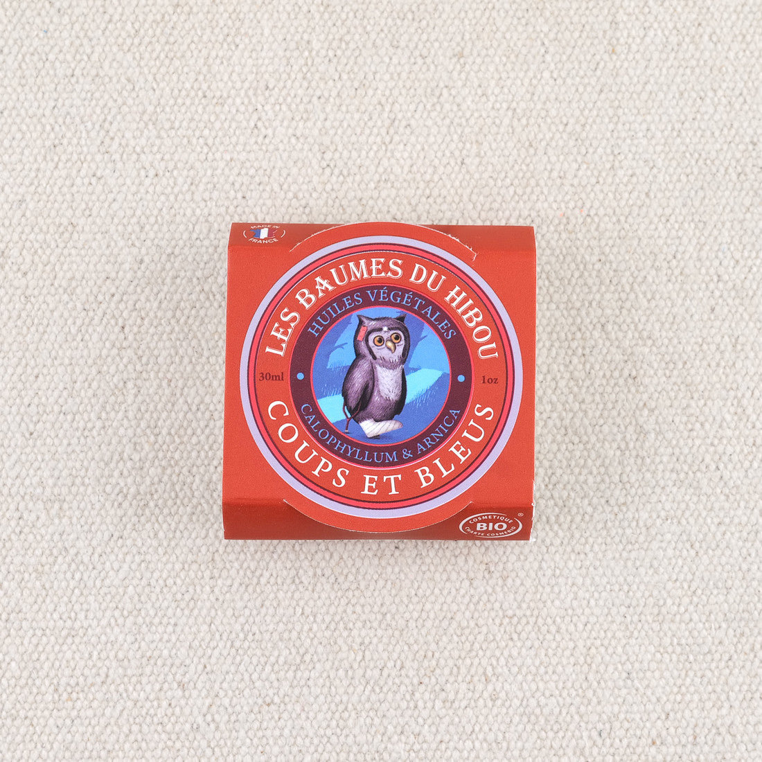 baume hibou coup et bleu