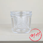Glass butter crock with water seal, 200 ml Kilner butter keeper with lid for soft butter without a fridge