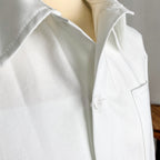 Blanc de travail white work jacket