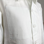 Blanc de travail white work jacket
