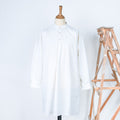 Unbleached linen blouse