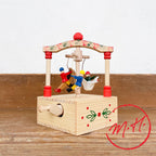 Wooden music box Carrousel