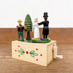 Wooden wedding music box