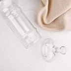 Vintage footed glass candy box