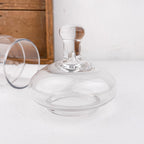 Blown glass candy box made in Portugal