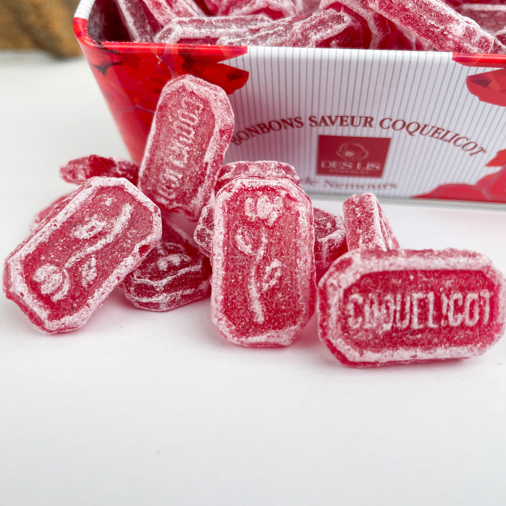 Coquelicots de Nemours sweets - 160 g box