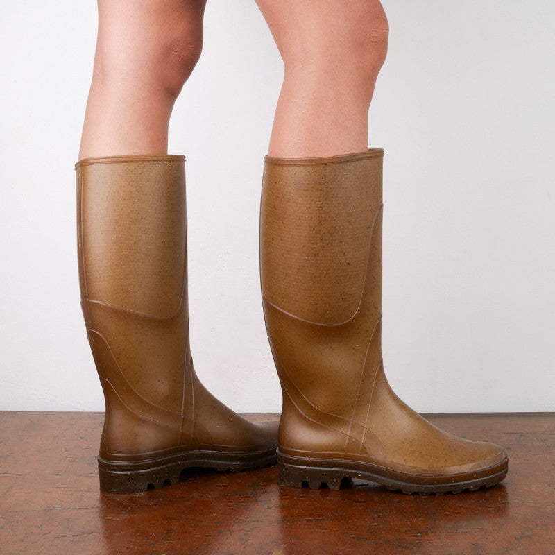 Rubber hemp boots