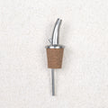 Bouchon verseur en inox et liège