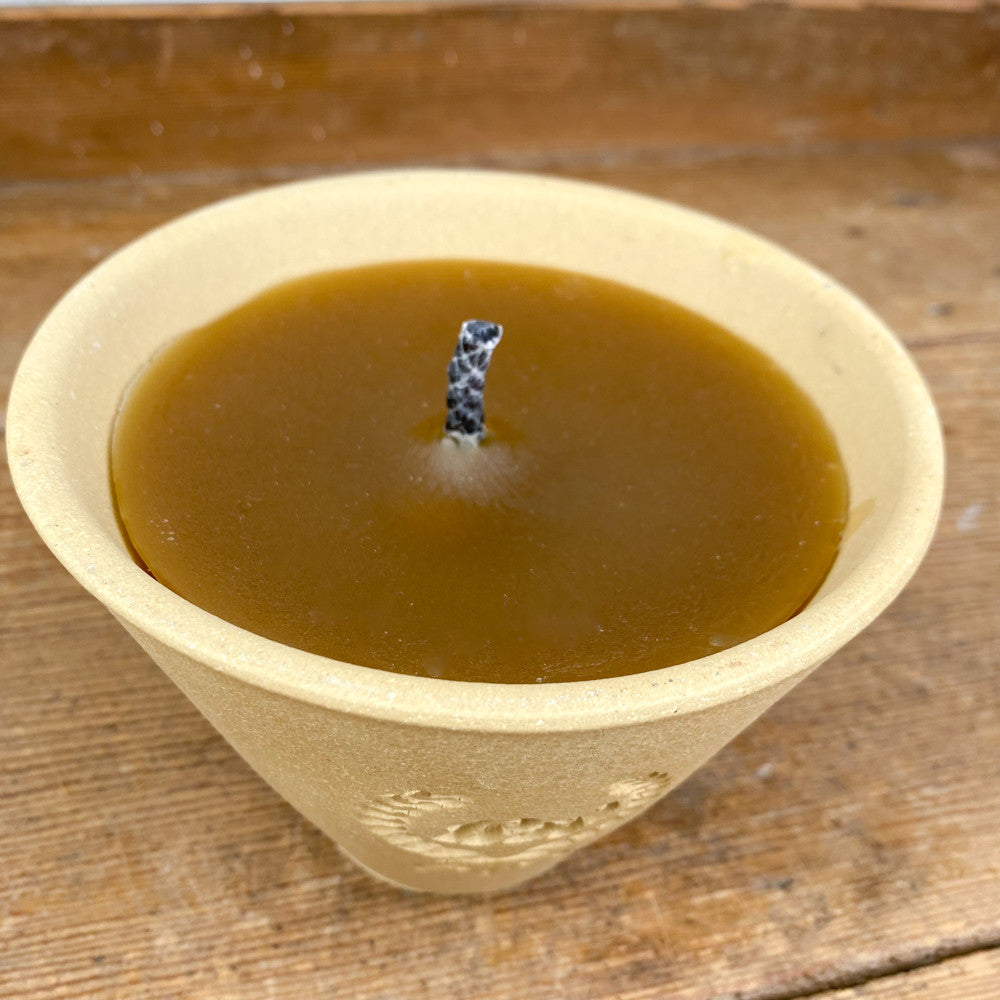 Bougie citronnelle ciergerie des prémontrés