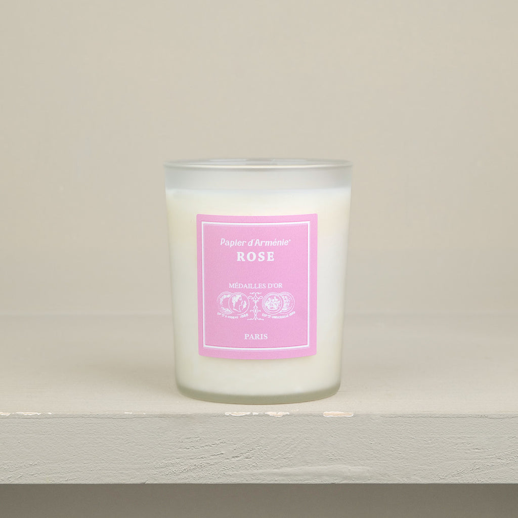 Armenian rose candle