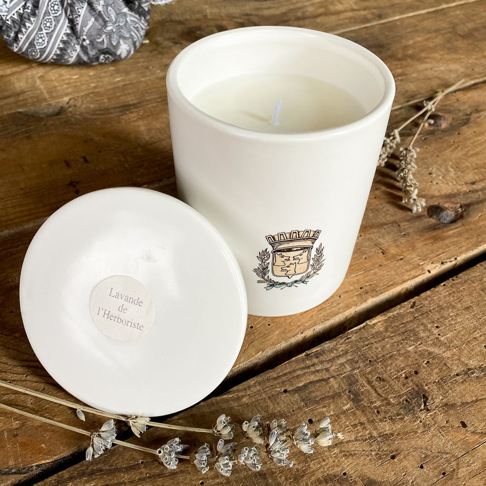 Maison Empereur lavender candle