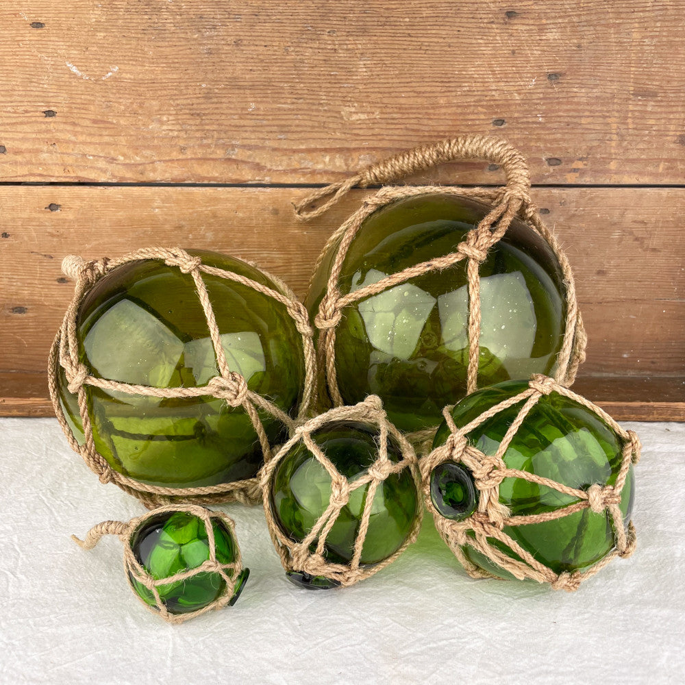 Glass fishing float