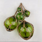 Glass fishing float