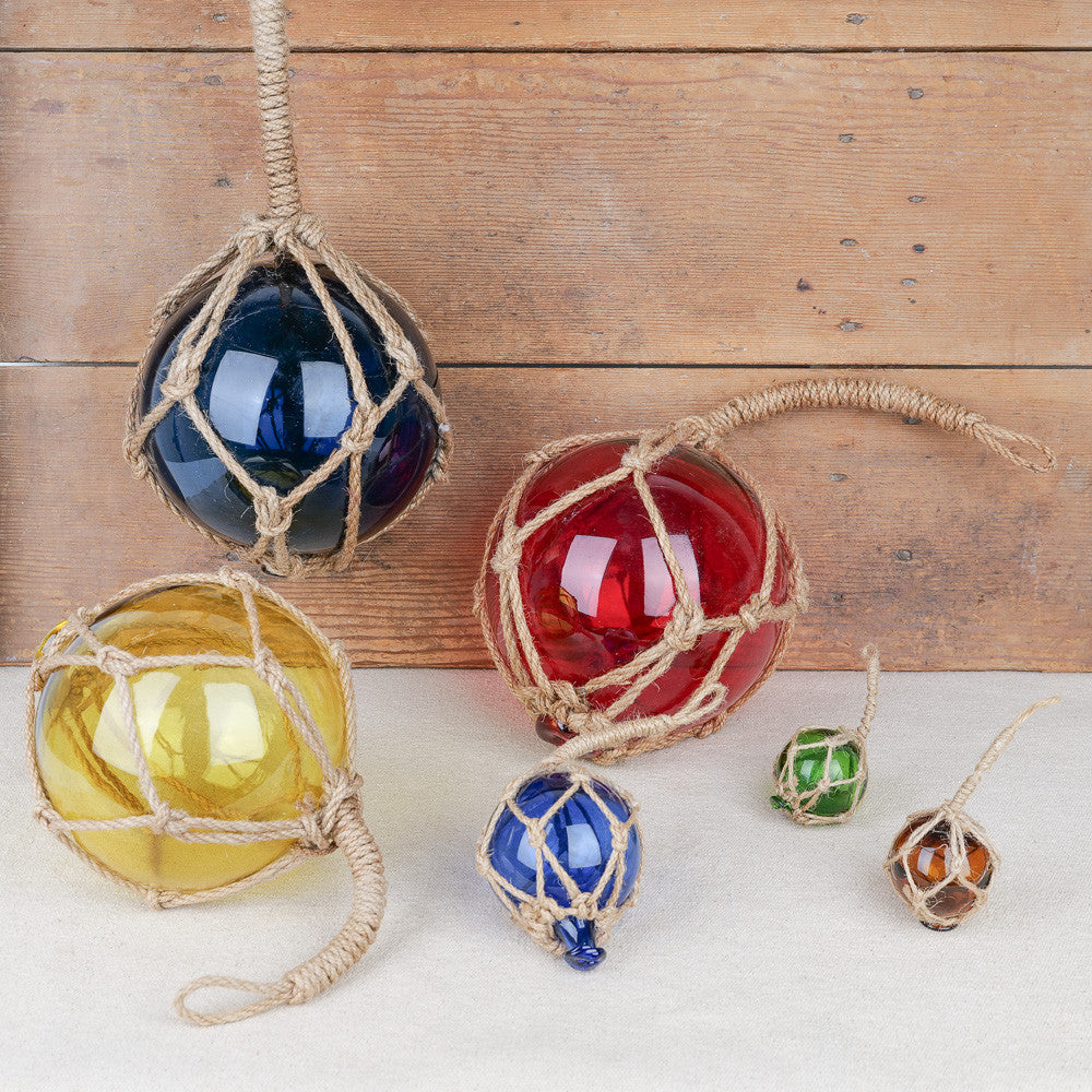 Glass fishing float
