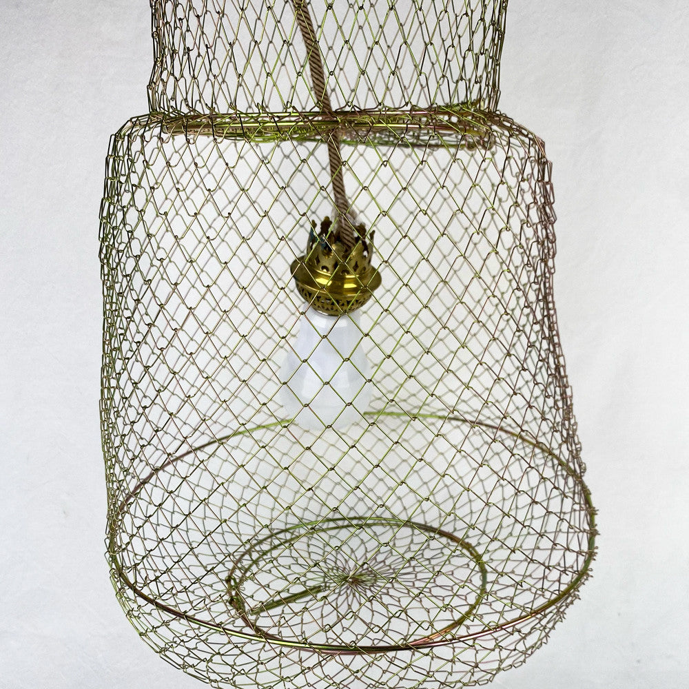 Metal oyster basket