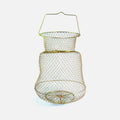 Metal oyster basket