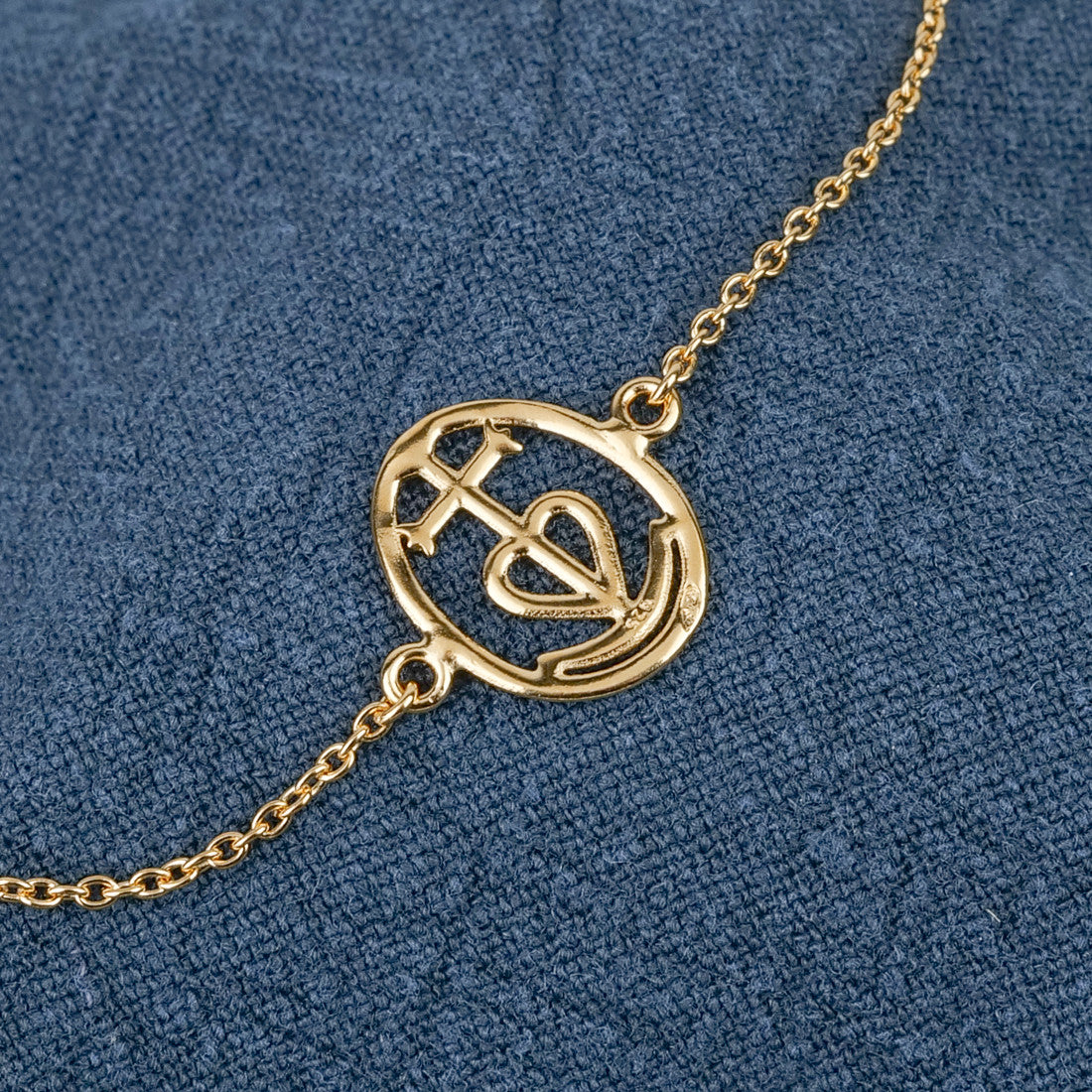 Bracelet Croix de Camargue vermeil