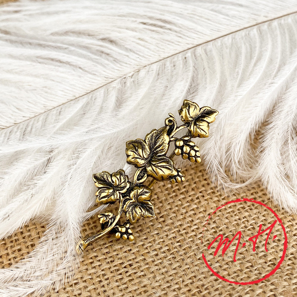 Broche Branche Lierre