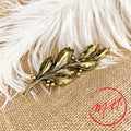 Broche rameau de laurier