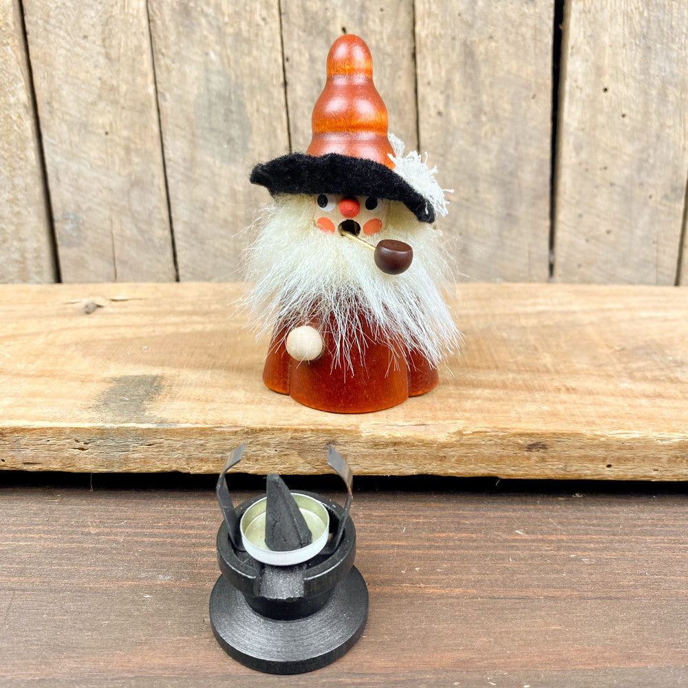 Brûle encens gnome à pipe
