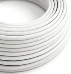 Round lighting cable White