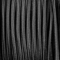 Round lighting cable Black Charcoal
