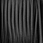 Round lighting cable Black Charcoal