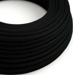 Round lighting cable Black Charcoal