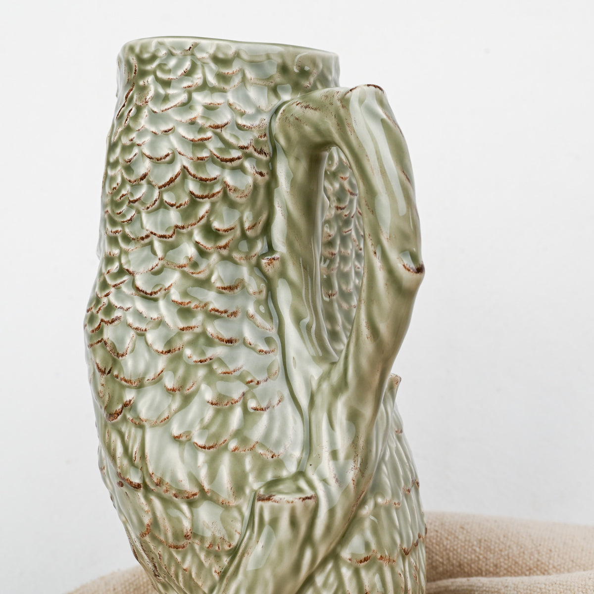 Carafe oiseau Bordallo Pinheiro